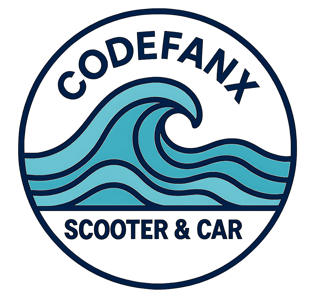 Scooter and Car Rental Icon